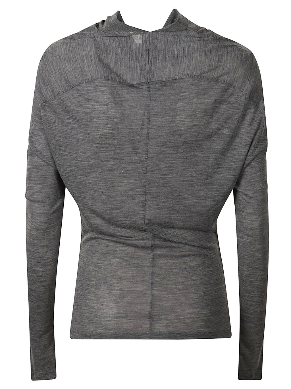 DRAPED LONG SLEEVE TOP