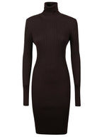 MERINO RIB DRESS