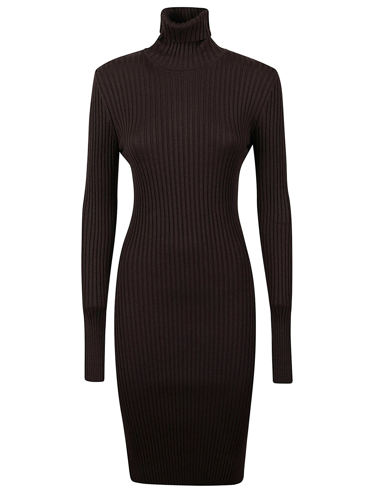 MERINO RIB DRESS