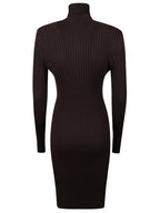 MERINO RIB DRESS