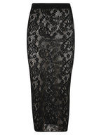 INFINITY ROSE KNIT SKIRT