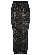 INFINITY ROSE KNIT SKIRT