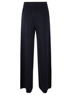 LADIES PLAIN KNITTED TROUSERS