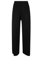 LADIES PLAIN KNITTED TROUSERS