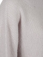LADIES PLAIN KNITTED SWEAT OVER