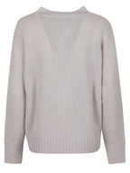 LADIES PLAIN KNITTED SWEAT OVER