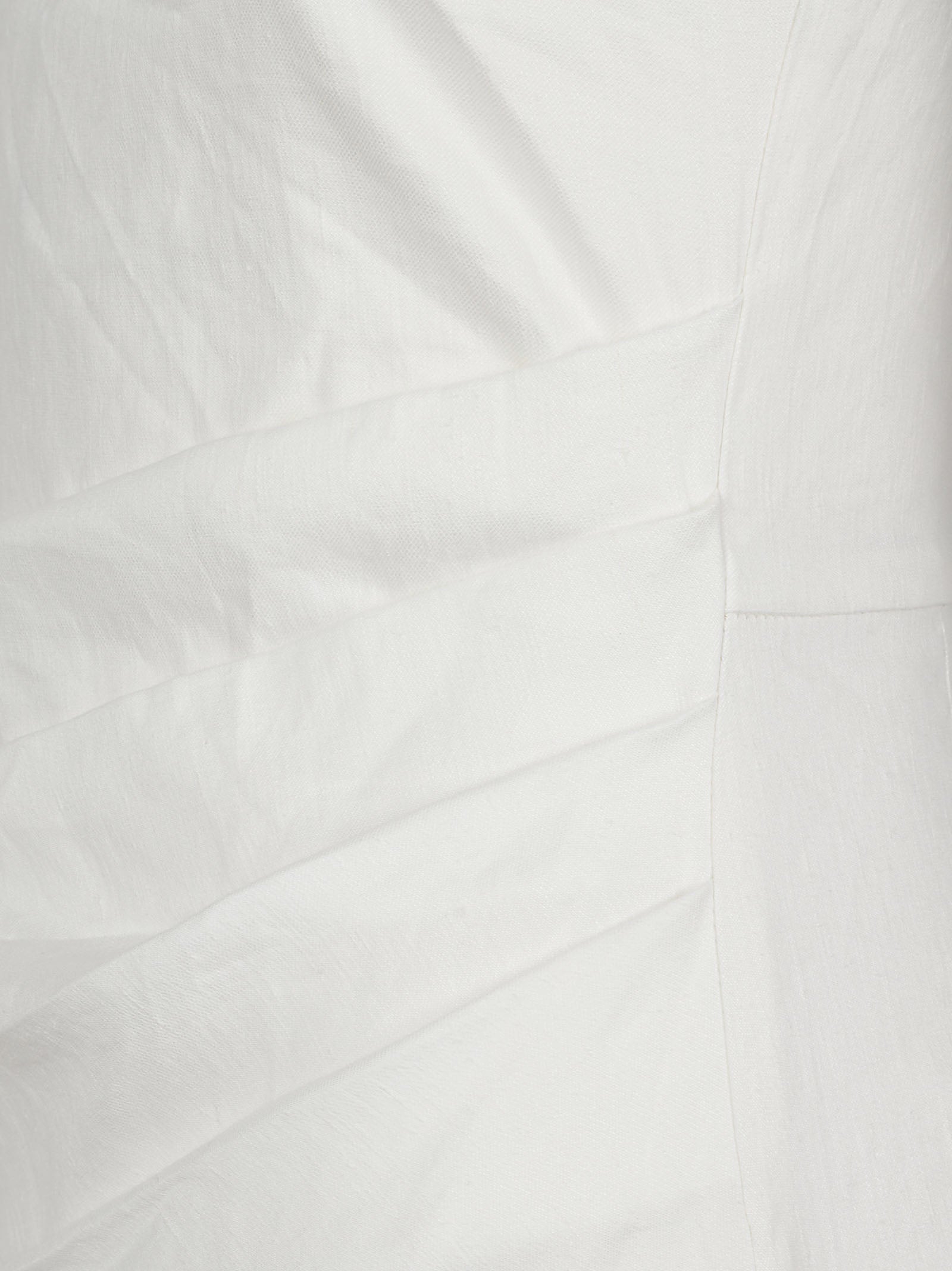 THE NADEGE ASYMMETRIC DRAPED MINI DRESS