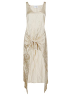 THE DK WRAP MIDI DRESS