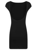 LOW BCK MINI TEE DRESS