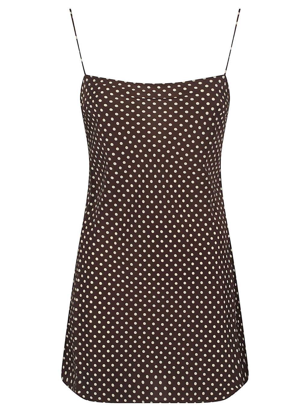 SQUARE SLIP MINI DRESS