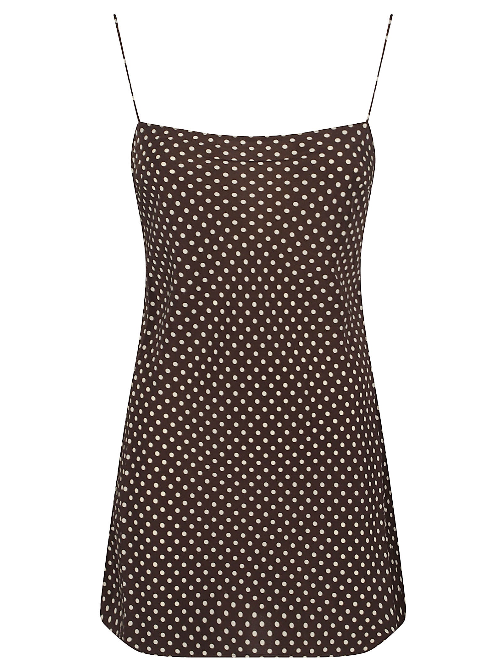 SQUARE SLIP MINI DRESS