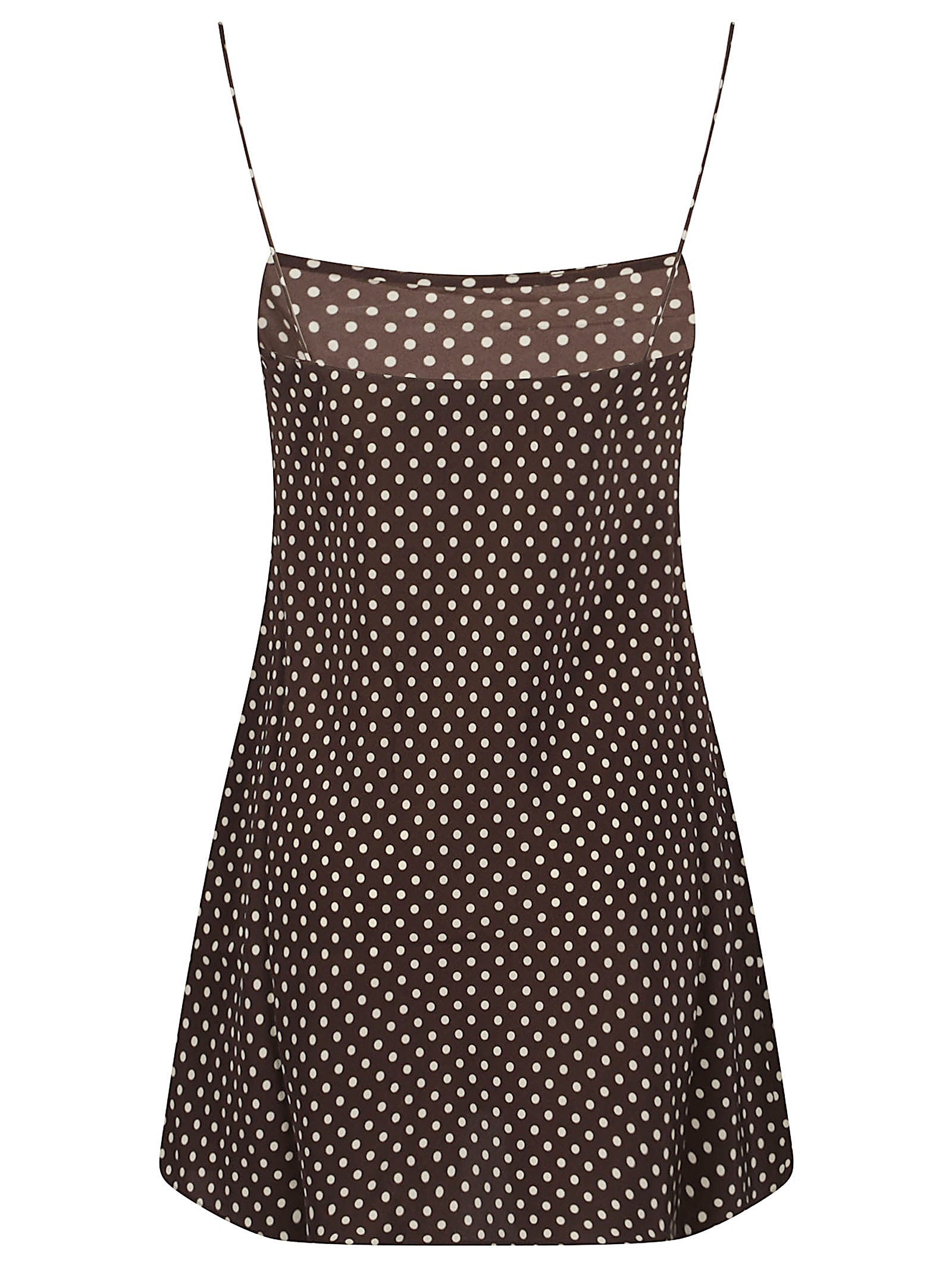SQUARE SLIP MINI DRESS
