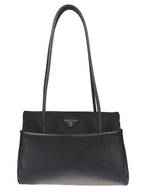 BORSA A MANO VITELLO TESSUTO