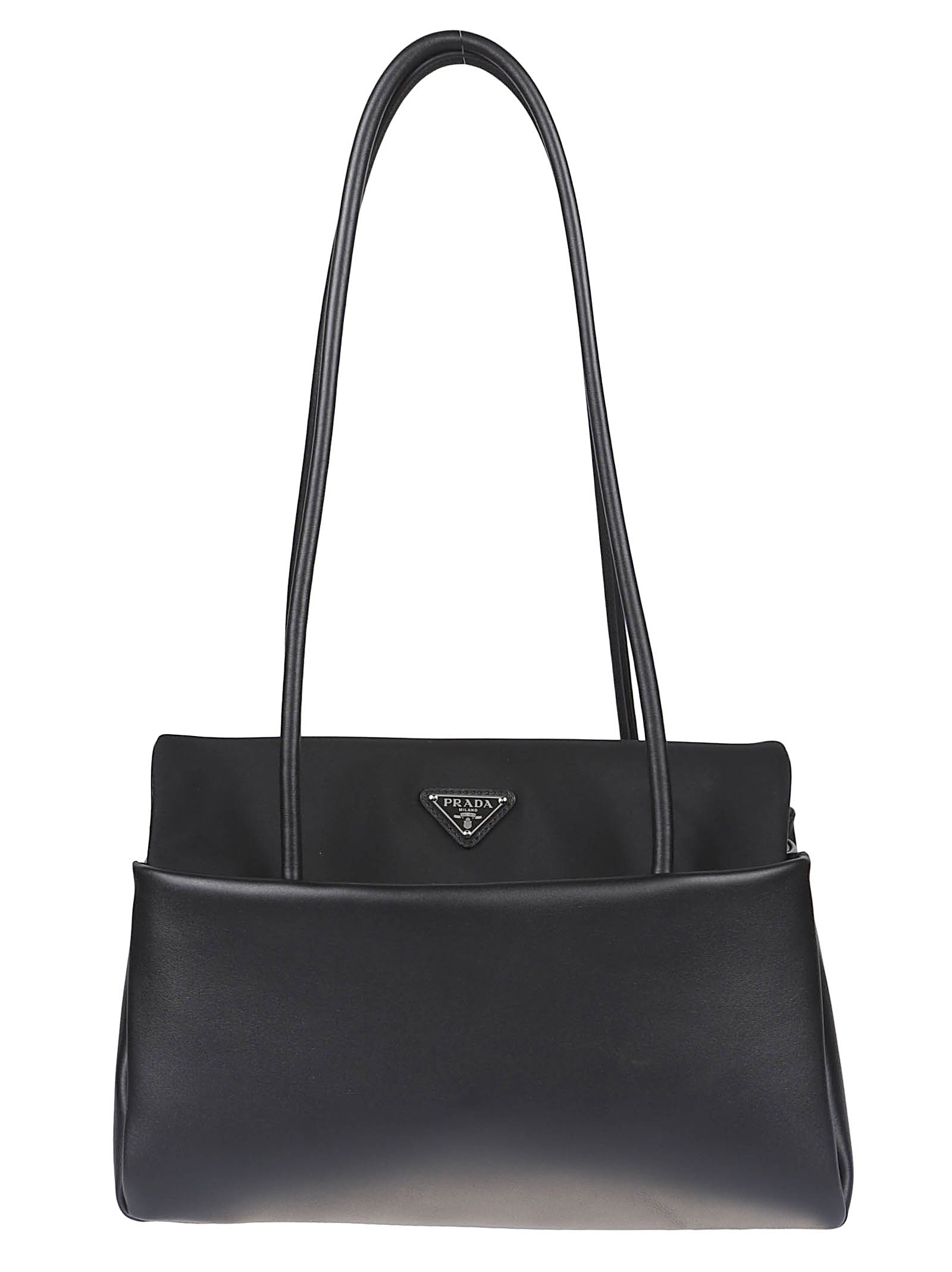 BORSA A MANO VITELLO TESSUTO