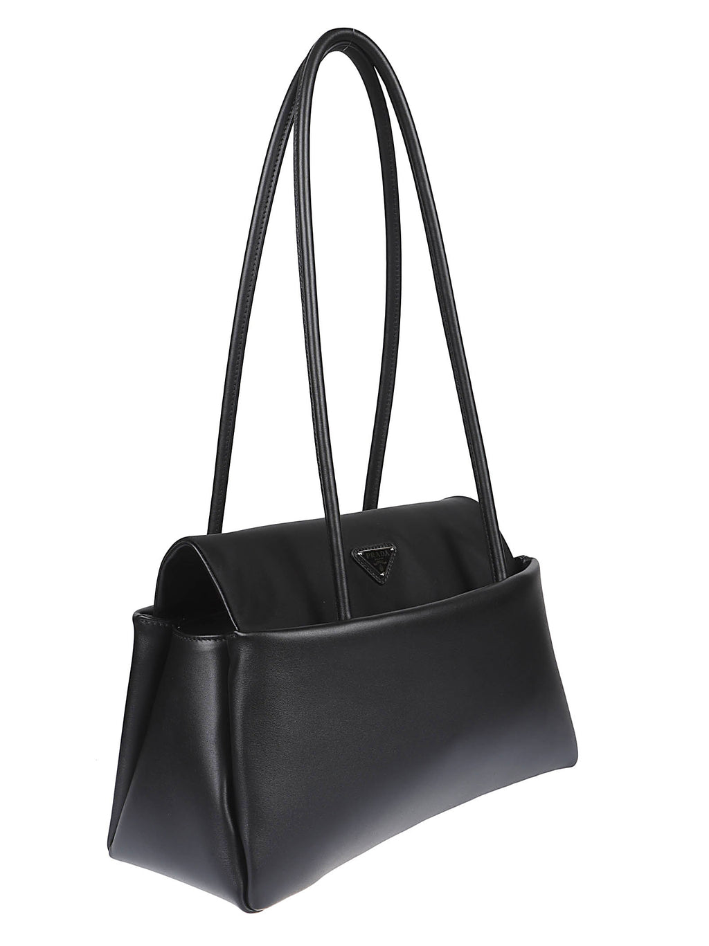 BORSA A MANO VITELLO TESSUTO