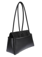 BORSA A MANO VITELLO TESSUTO
