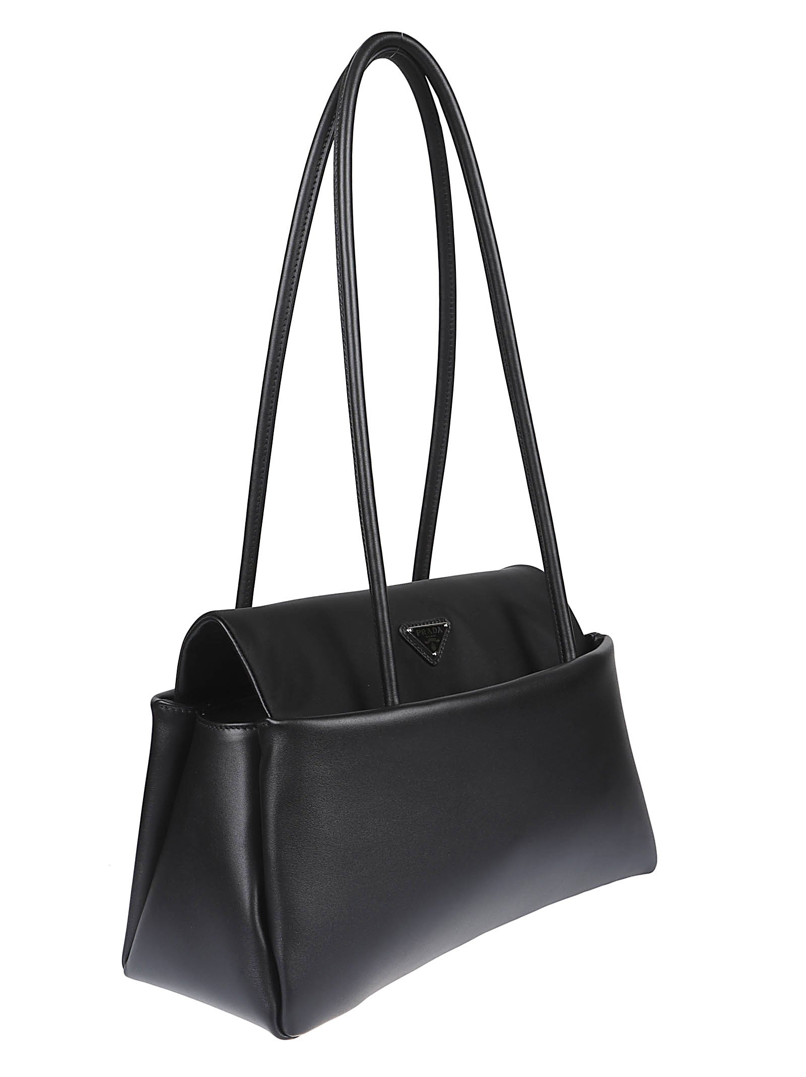 BORSA A MANO VITELLO TESSUTO