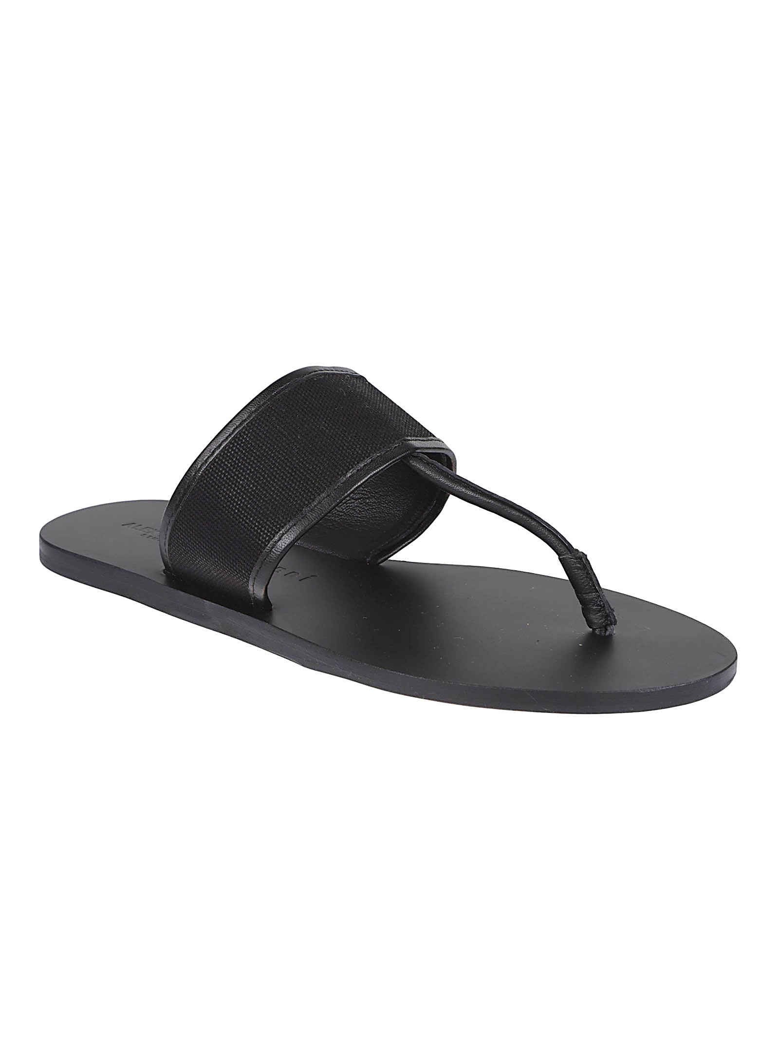 THONG LEATHER SANDALS