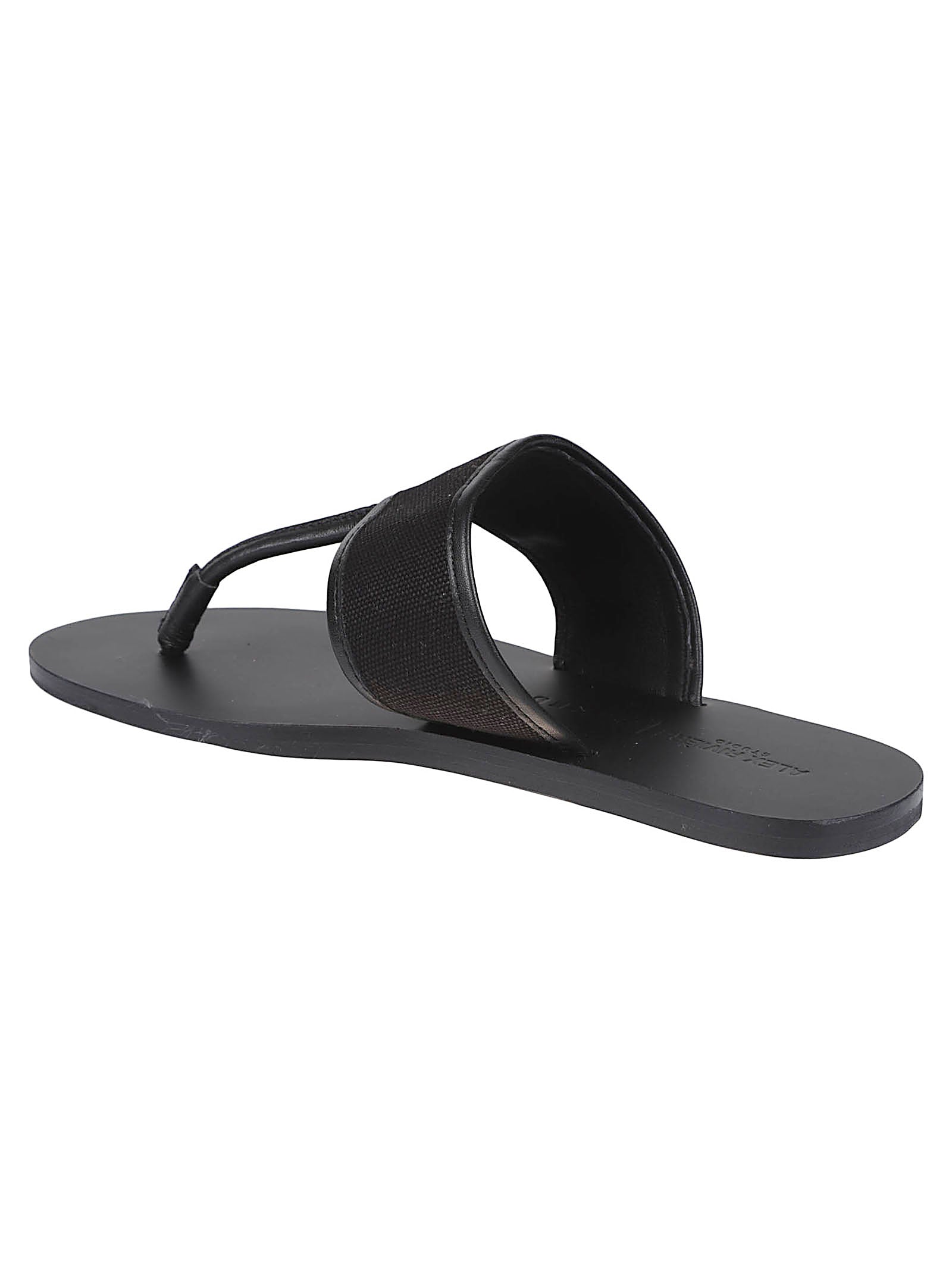 THONG LEATHER SANDALS