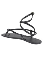 KNOT LEATHER SANDALS