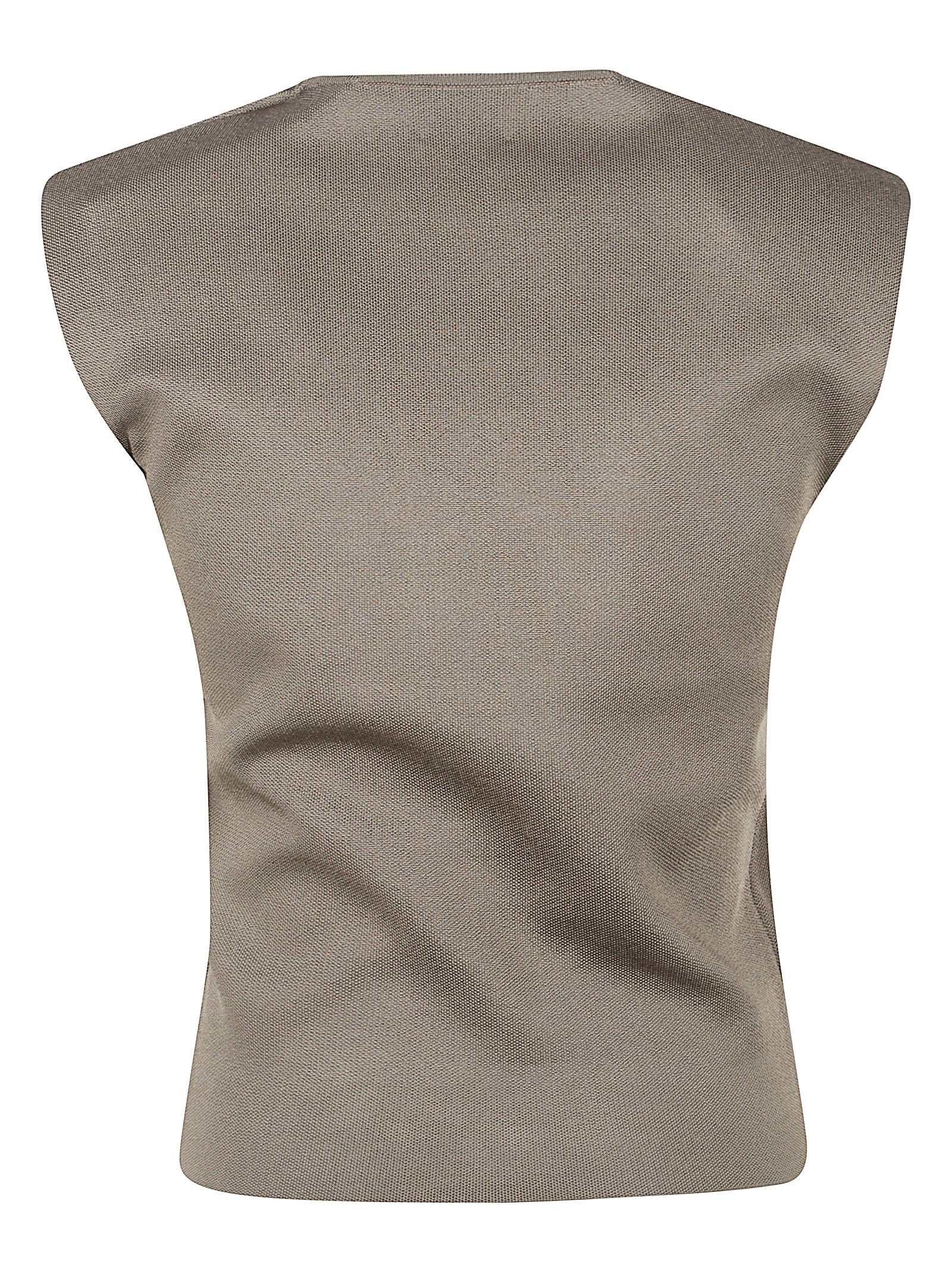 SCULPTED SHOULDER TOP