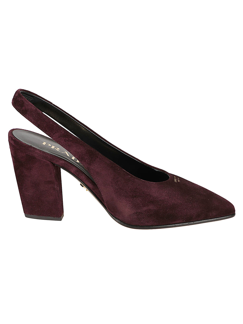 slingback vitello scamosciato