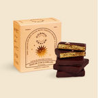 RAW CHOCOLATE WITH TOASTED COCONUT